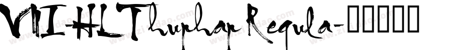 VNI-HLThuphap Regula字体转换